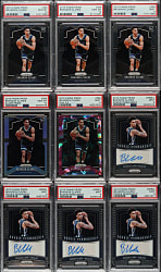 2019-2020 Panini Prizm Basketball Brandon Clarke Rookie PSA-Graded Collection (9)