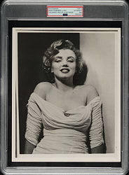 1969 Marilyn Monroe in Philippe Halsman's 1952 Life Cover Photograph PSA/DNA Type IV