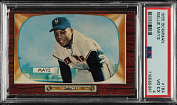 1955 Bowman #184 Willie Mays PSA VG-EX 4