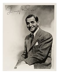 Irving Berlin Signed Photograph