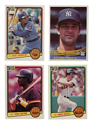 1983 and 1984 Donruss Complete Set Pair (2 Sets, 1,320 Cards)