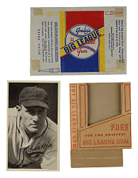 1936 R322 Goudey Wrapper and R314 Goudey "Wide Pen" Premium Original Box Pair