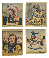 Circa 1933 R130 Anonymous "Series of 48 - Western" Near-Complete Set (38/48)