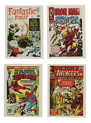 1984 FTCC "Marvel Superheroes First Issue Covers" Complete Set (60)