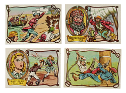 1961 Fleer "Pirates Bold" Complete Set (66)