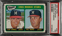 1965 Topps #461 Phil Niekro PSA NM 7
