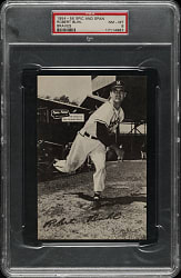 1954-1956 Spic and Span Braves Robert Buhl PSA NM-MT 8