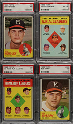 1963 Topps PSA-Graded Collection (20)