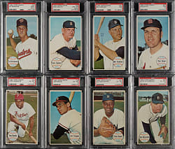 1964 Topps Giants PSA-Graded Collection (8)