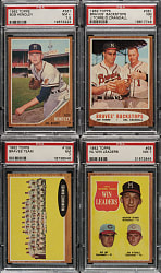 1962 Topps PSA-Graded Collection (20)