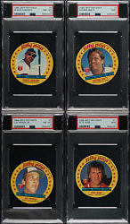 1986 Jiffy Pop Discs PSA-Graded Near-Complete Set (18/20)