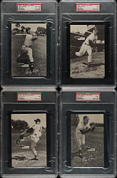 1954-1956 Spic and Span Braves PSA-Graded Collection (8)