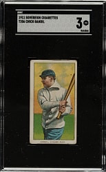 1909-1911 T206 White Border Chick Gandil SGC VG 3 - Sovereign 460 Back