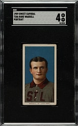 1909-1911 T206 White Border Rube Waddell Portrait SGC VG/EX 4