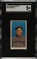 1909-1911 T206 White Border Lee Quillen SGC EX 5
