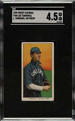 1909-1911 T206 White Border Lee Tannehill (L. Tannehill On Front) SGC VG/EX+ 4.5