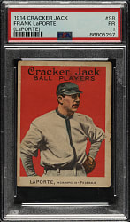 1914 E145 Cracker Jack #98 Frank LaPorte PSA POOR 1