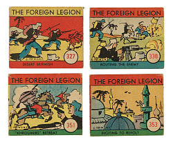 1939 R54 W.S. Corporation "The Foreign Legion" Near-Complete Set (47/48)