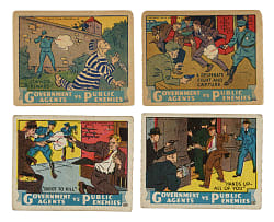 1936 R61 "Government Agents vs. Public Enemies" Complete Set (24)