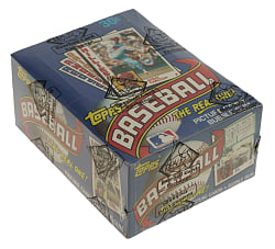 1984 Topps Unopened Wax Box (36 Packs) - BBCE
