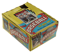 1986 Topps Near-Complete Unopened Wax Box (28/36 Packs)
