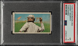 1909-1911 T206 White Border Danny Murphy Throwing PSA EX 5 - Sovereign 350 Back - 1 of 3 - Highest Graded!