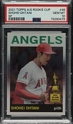 2021 Topps All-Star Rookie Cup #46 Shohei Ohtani SP PSA GEM MINT 10