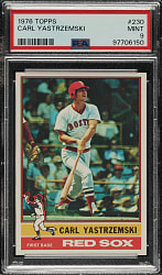 1976 Topps #230 Carl Yastrzemski PSA MINT 9