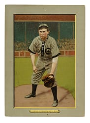 1911 T3 Turkey Red #109 Pat Moran - Advertising Back