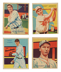 1934-1936 R327 Diamond Stars Collection (15) Including Jim Bottomley, Ducky Medwick, and Earl Averill