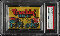 1975 Donruss "Truckin" Unopened PSA NM-MT 8