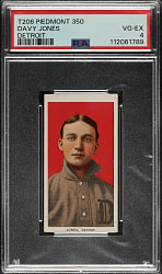 1909-1911 T206 White Border Davy Jones PSA VG-EX 4