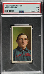 1909-1911 T206 White Border Hans Lobert PSA VG 3