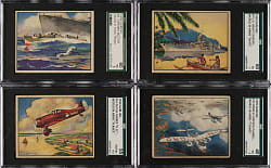 1939 R173 Gum Inc. "The World in Arms" SGC-Graded Near-Complete Set (39/48)