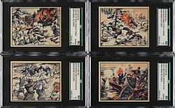 1939 R165 Gum, Inc. "War News Pictures" SGC-Graded Collection (33)