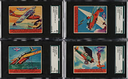 1941 R137 Goudey "Sky Birds" SGC-Graded Collection (11)