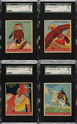 1947 R773 Goudey "Indian Gum" SGC-Graded Collection (36)