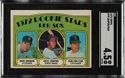 1972 Topps #79 Carlton Fisk Rookie SGC VG/EX+ 4.5