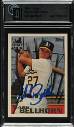 Signed 1996 Topps #22 Mark Bellhorn - GAI