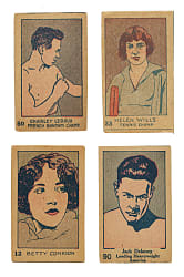 1919 to 1928 Strip-Card Collection (98) Including W512 Partial Set (32/50)