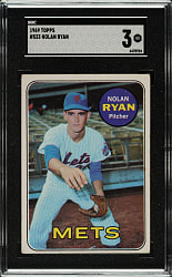 1969 Topps #533 Nolan Ryan SGC VG 3