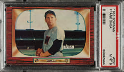 1955 Bowman #207 Frank Shea PSA MINT 9
