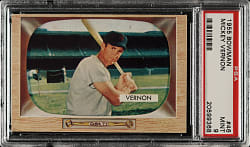 1955 Bowman #46 Mickey Vernon PSA MINT 9