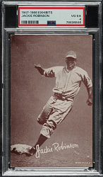 1947-1966 Exhibits Jackie Robinson PSA VG-EX 4