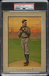 1911 T3 Turkey Red #19 Addie Joss PSA POOR 1