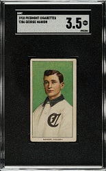 1909-1911 T206 White Border George Manion Southern Leaguer SGC VG+ 3.5