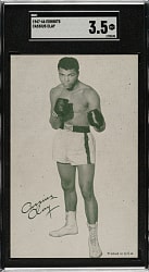 1947-1966 Exhibits Boxing Cassius Clay (Muhammad Ali) SGC VG+ 3.5