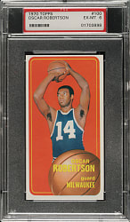 1970-1971 Topps Basketball #100 Oscar Robertson PSA EX-MT 6