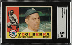 1960 Topps #480 Yogi Berra SGC EX 5