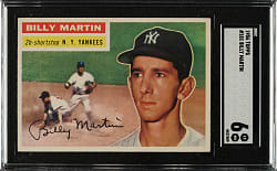 1956 Topps #181 Billy Martin SGC EX/NM 6